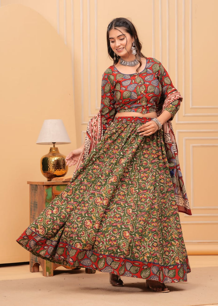 Top & Skirt With Dupatta 1600